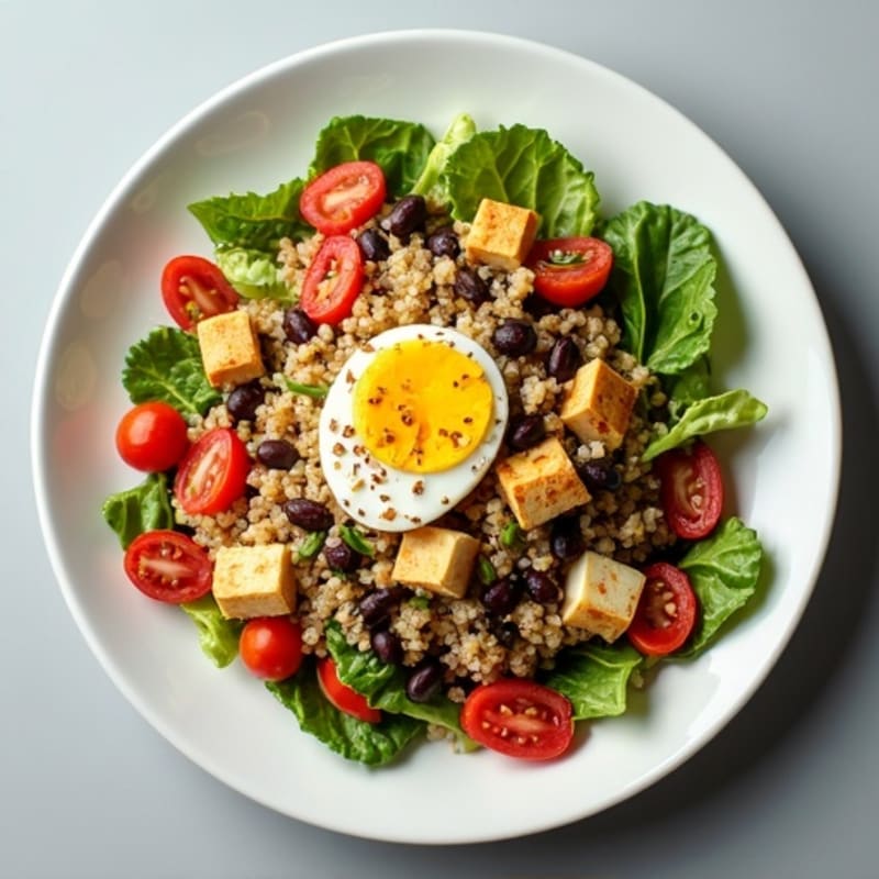 Hearty Quinoa and Black Bean Salad