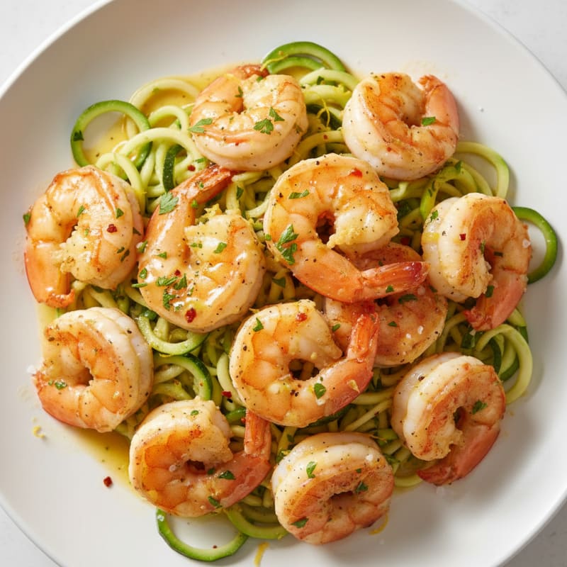 Zesty Garlic Butter Shrimp Scampi