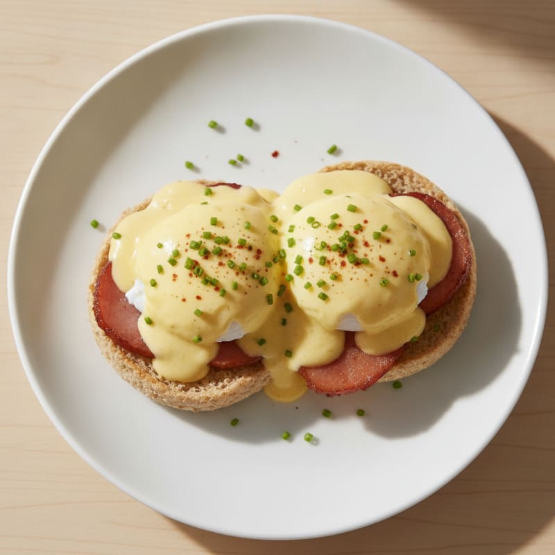 Classic Eggs Benedict with Hollandaise