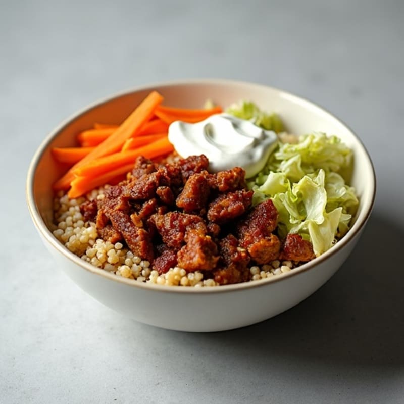 Smoky Slow Cooker Pulled Pork Bowls with Creamy Slaw
