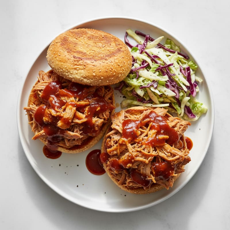 Smoky BBQ Pulled Pork Sandwiches