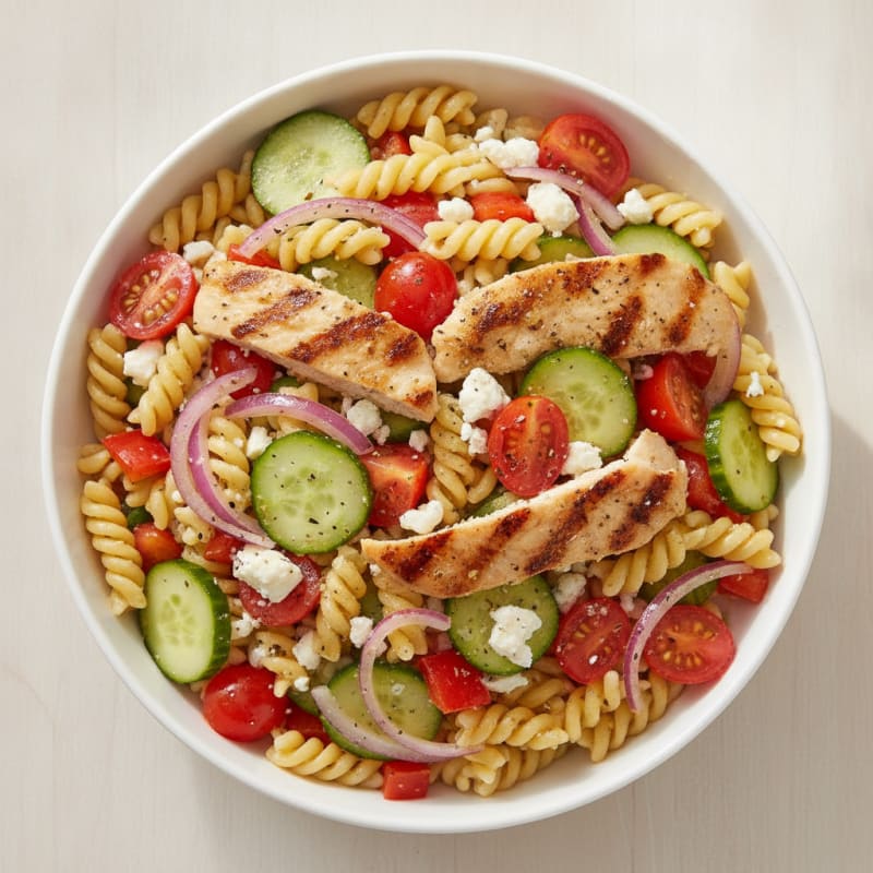 Garden Vegetable Pasta Salad