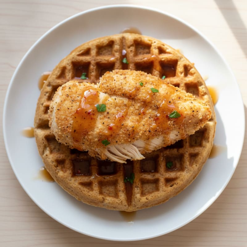 Golden Chicken & Waffles