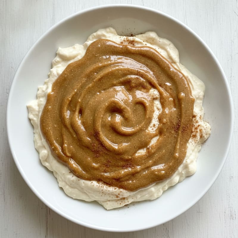 Creamy Vegan Protein Pudding with Almond Butter