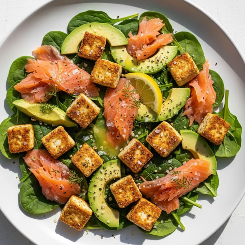 Smoked Salmon & Avocado Protein Boost