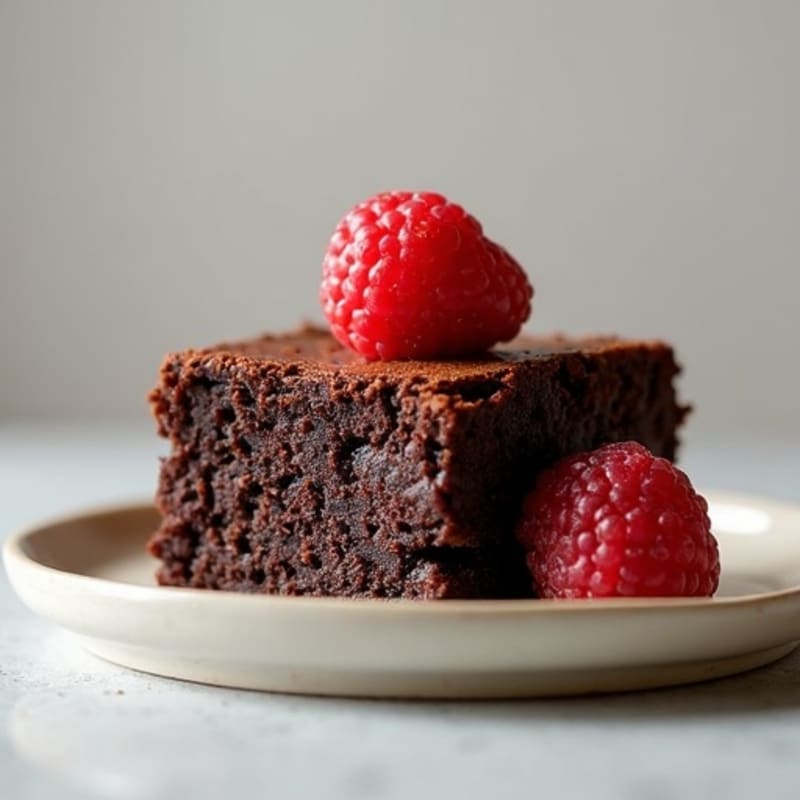 Fudgy Black Bean Brownie Squares