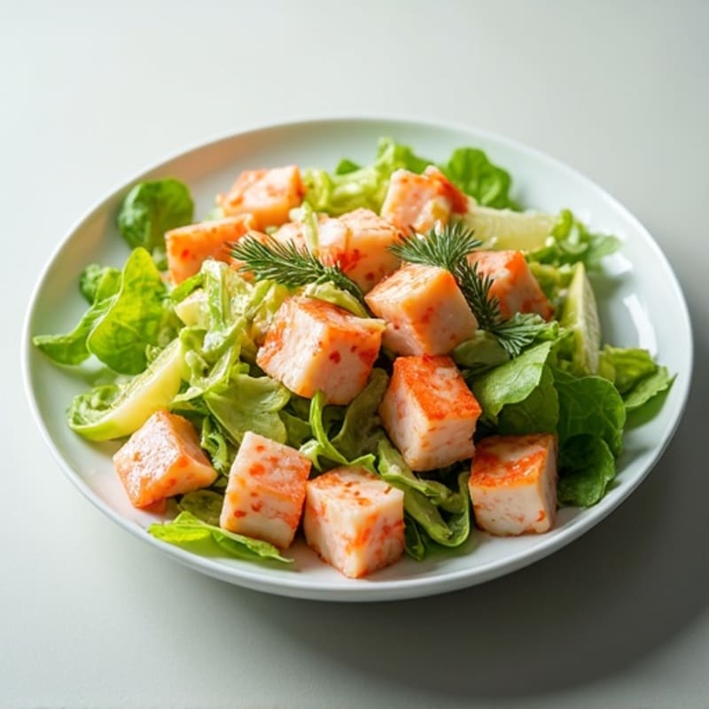 Fresh Lobster and Crisp Celery Salad with Lemon-Dill Dressing