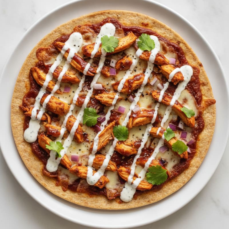 BBQ Ranch Chicken Pizza