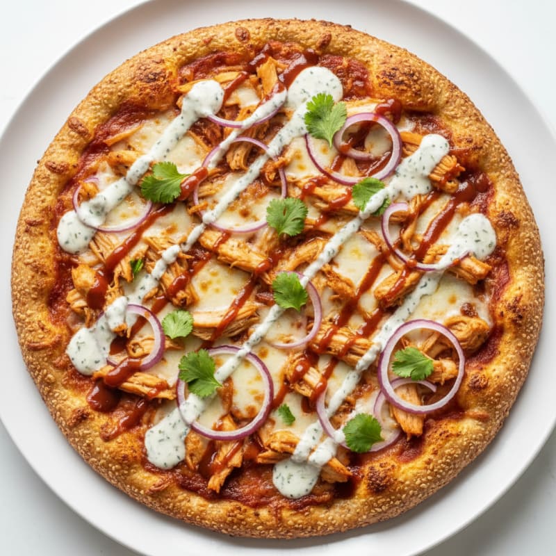 BBQ Ranch Chicken Pizza