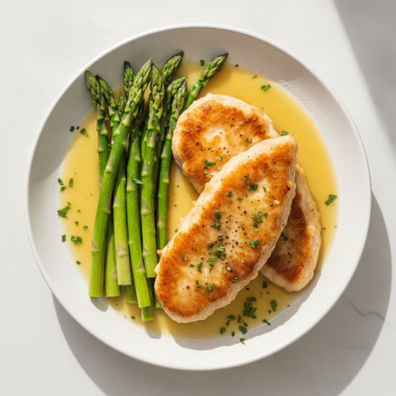 Pan-Seared Chicken with Lemon-Herb Sauce