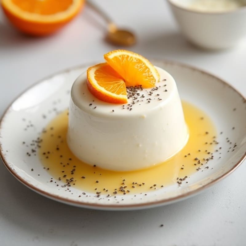 High-Protein Orange Yogurt Mousse