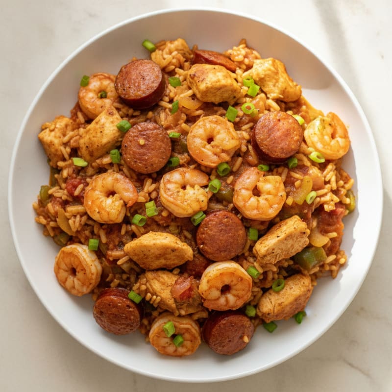 Creole Jambalaya with Andouille Sausage