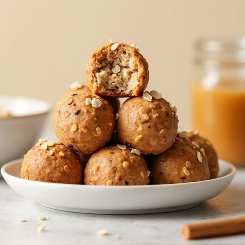 No-Bake Peanut Butter Protein Bites