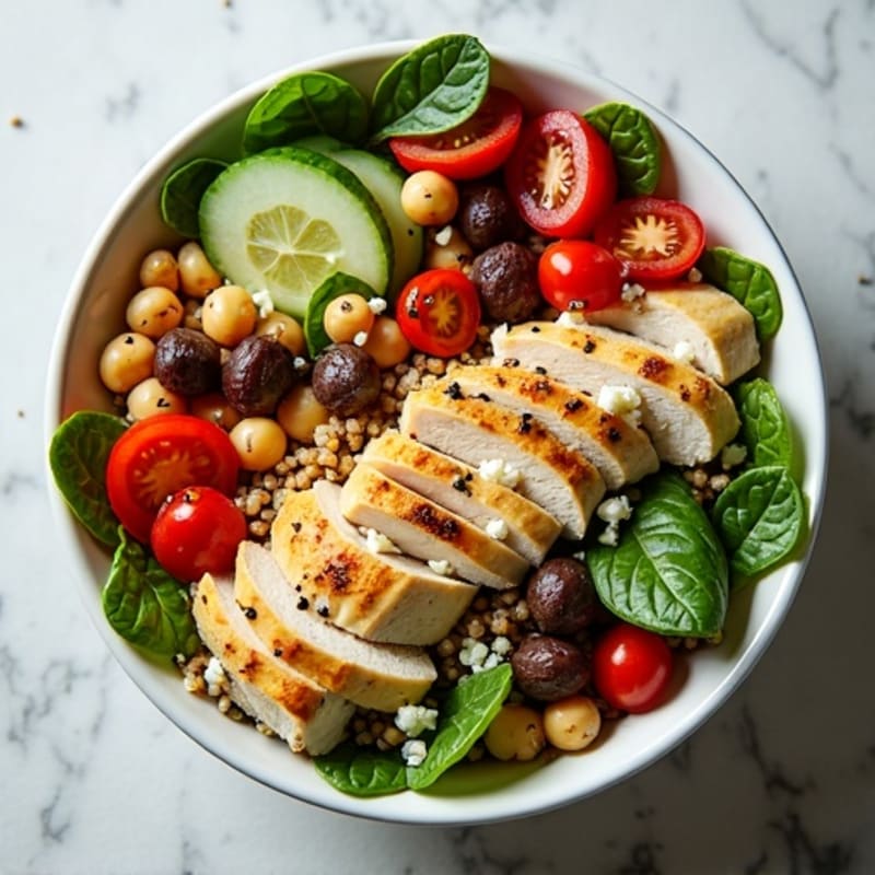 Protein-Packed Mediterranean Quinoa Bowl