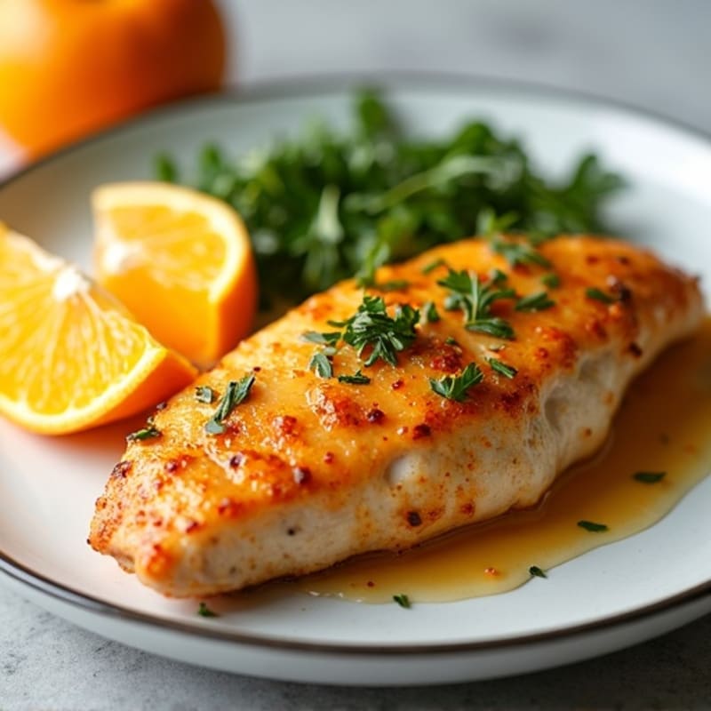 Pan-Seared Chicken with Zesty Orange Glaze