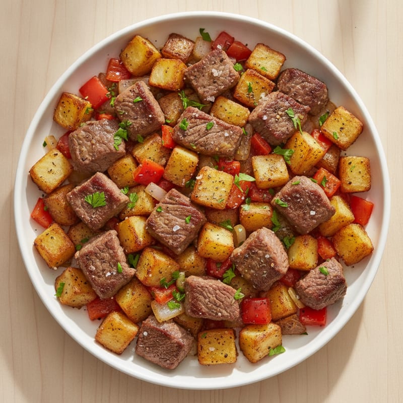 Hearty Steak and Potato Hash