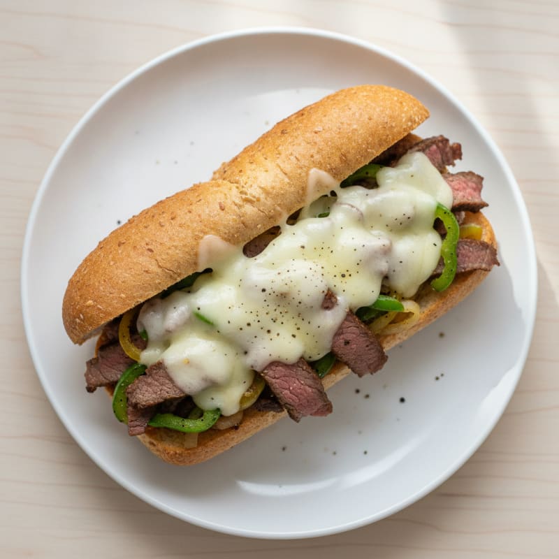 Philly Cheesesteak Sandwich