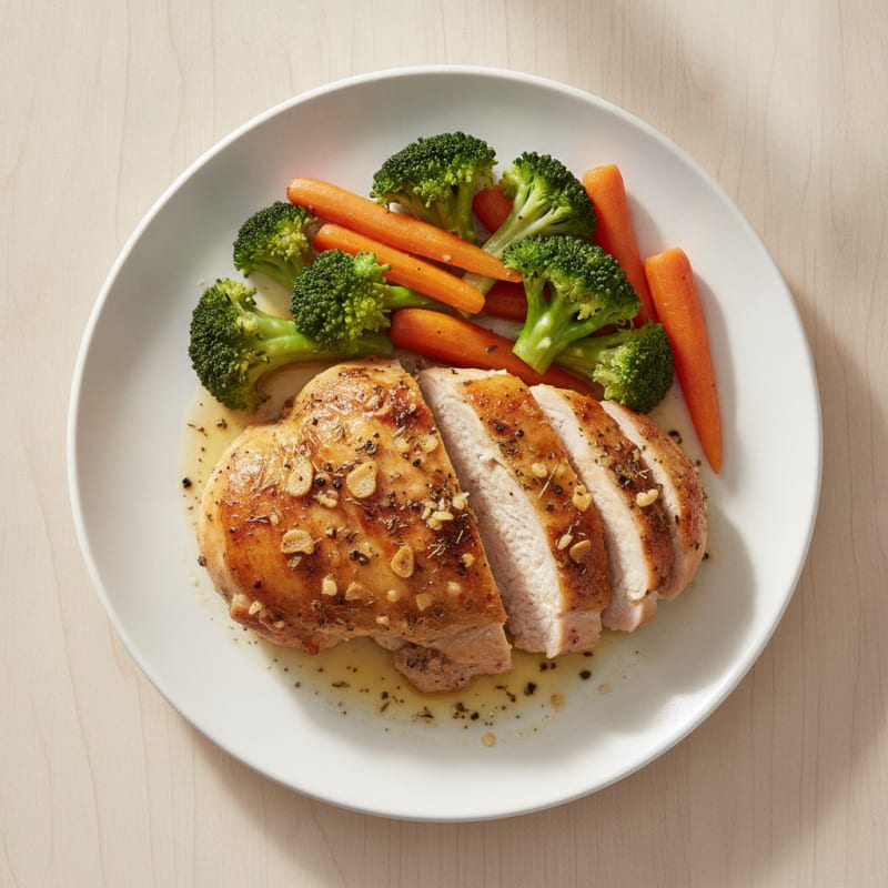 Garlic Herb Roasted Chicken