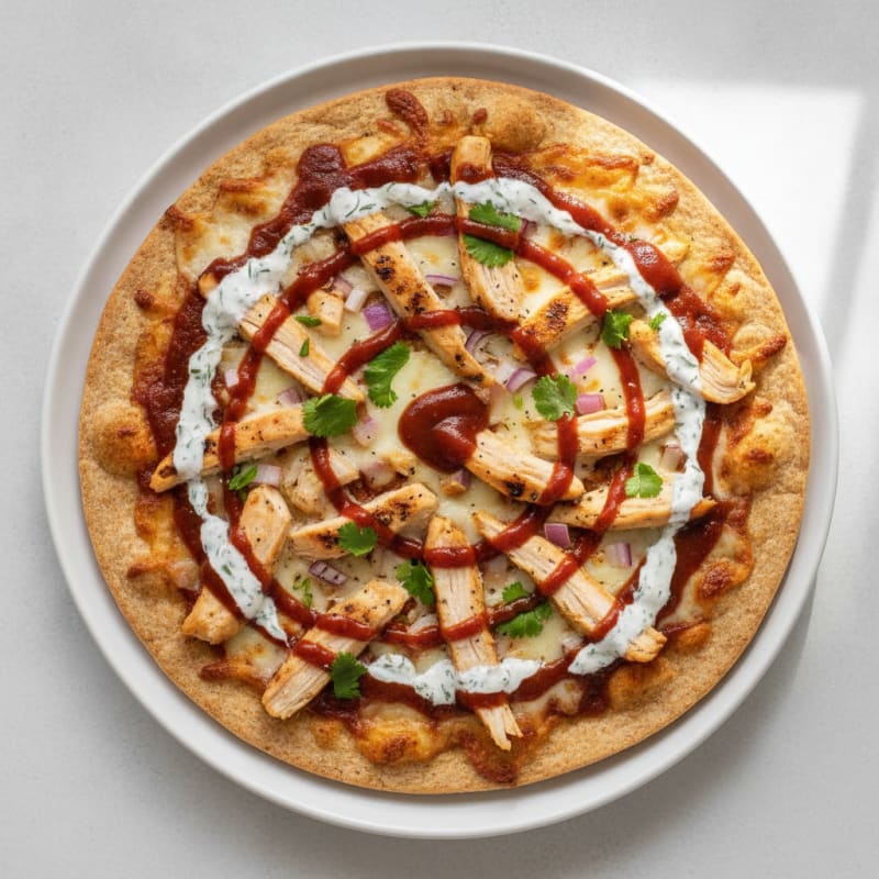 BBQ Ranch Chicken Pizza