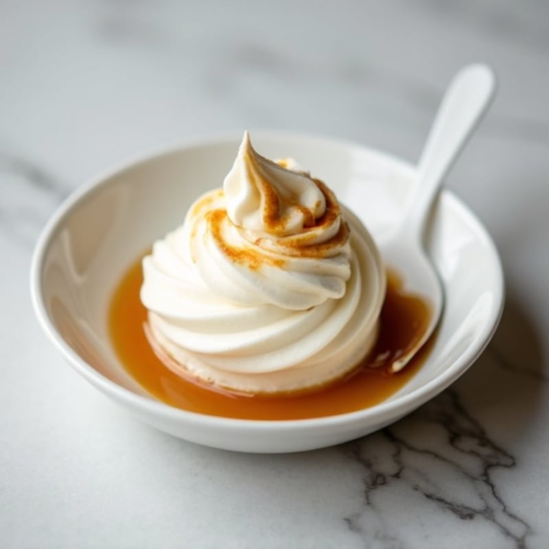 Greek Yogurt Protein Mousse with Almond Butter Swirl