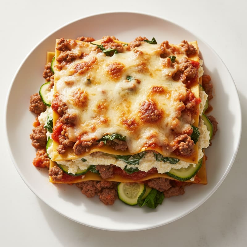 Classic Beef and Ricotta Lasagna Bake
