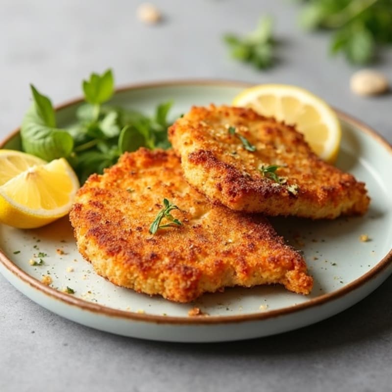 Crispy Almond-Crusted Chicken Cutlets