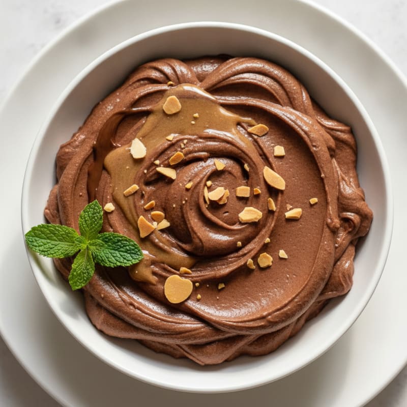 Silky Chocolate Protein Pudding