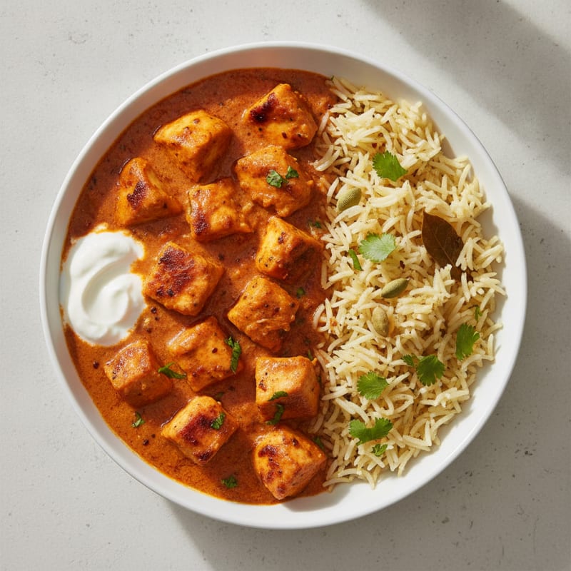 Chicken Tikka Masala with Basmati Rice