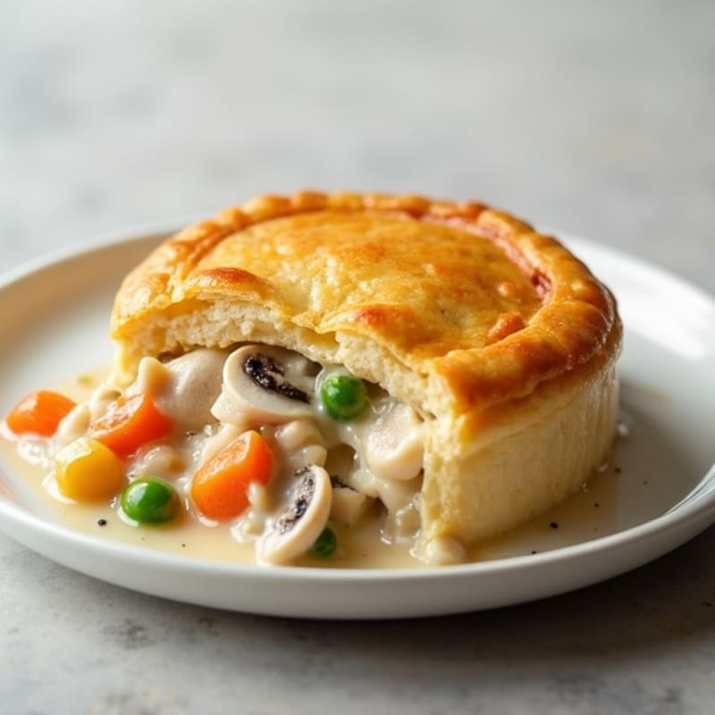 Creamy Chicken and Vegetable Pot Pie