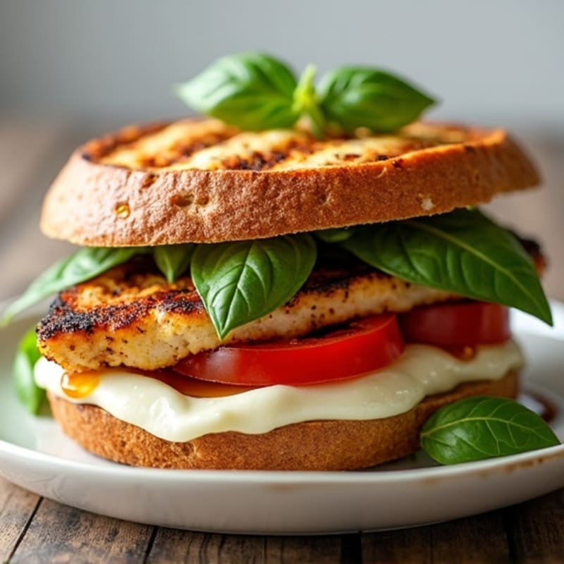 Grilled Fresh Caprese Sandwich