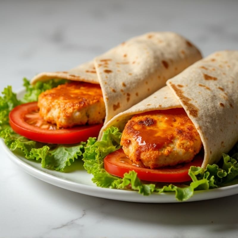 Crispy Buffalo Ranch Chicken Wrap