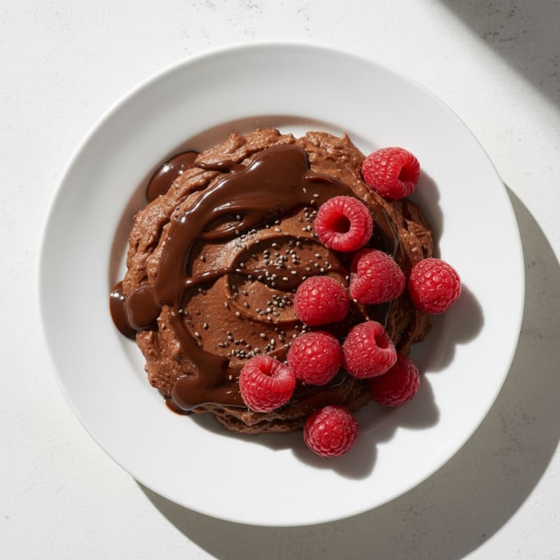 Silky Chocolate Protein Pudding