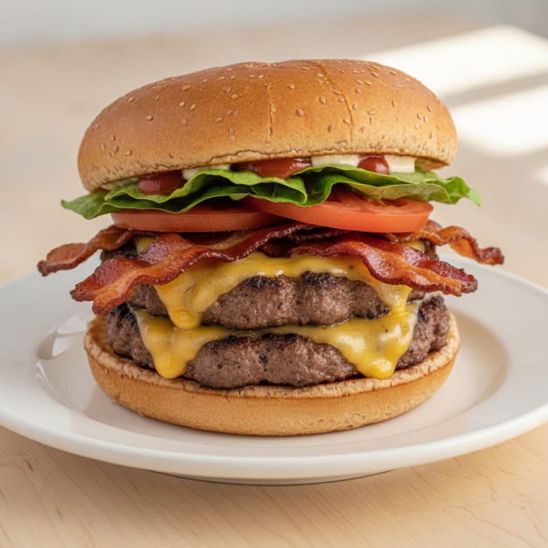 Double Bacon Cheeseburger
