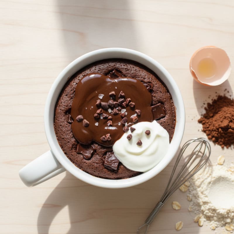 Decadent Chocolate Protein Mug Cake