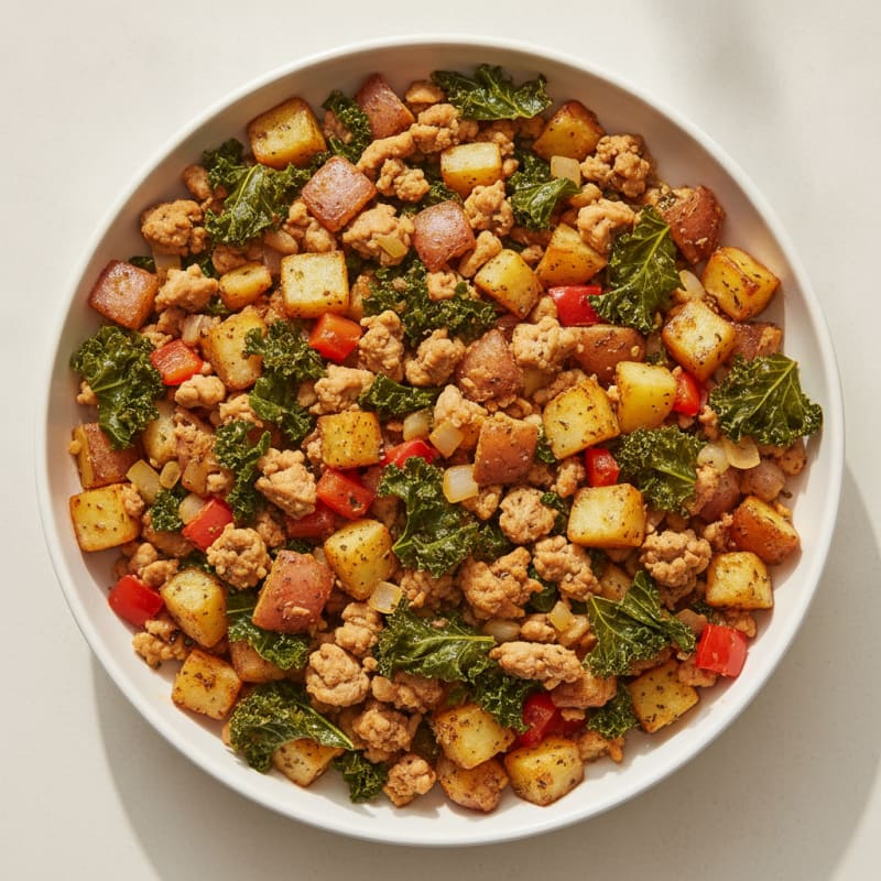 Savory Breakfast Sausage and Potato Hash