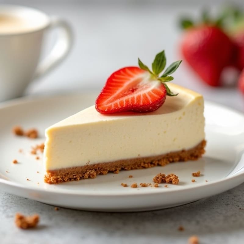 Creamy Greek Yogurt Protein Cheesecake