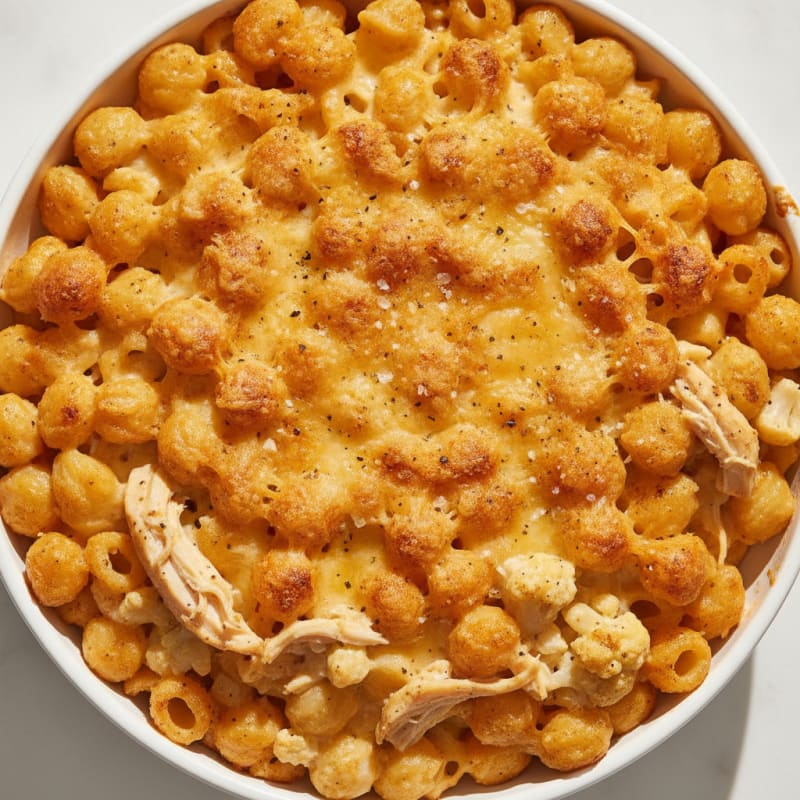 Baked Four Cheese Macaroni
