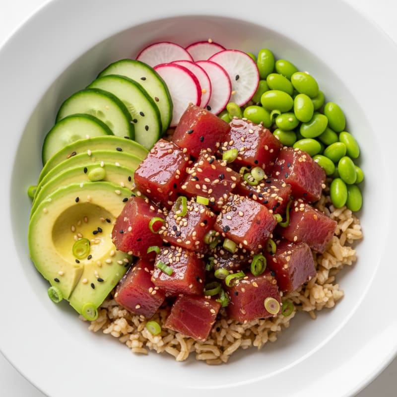 Ahi Tuna Poke Bowl
