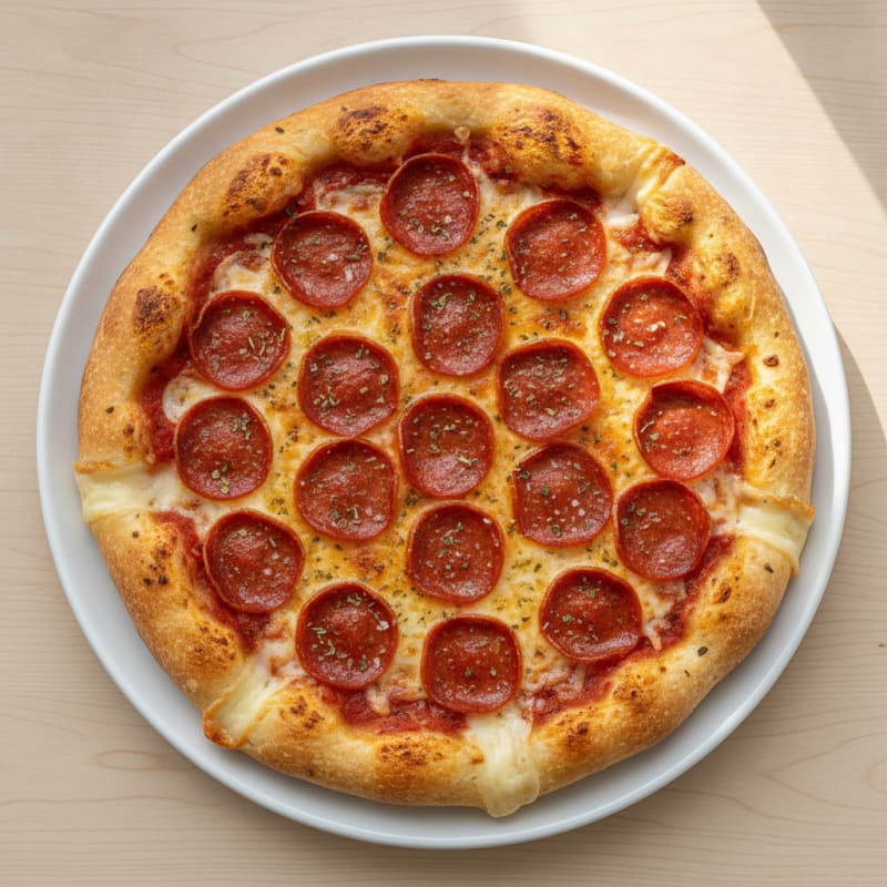 Classic Stuffed Crust Pepperoni Pizza