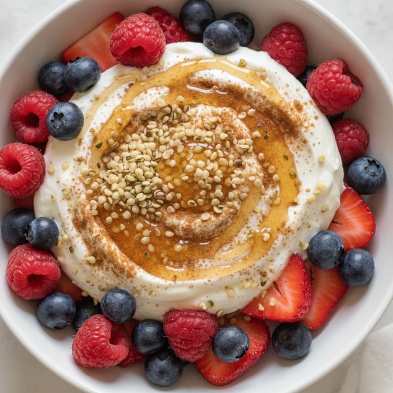 Hearty Berry Yogurt Parfait