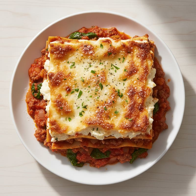 Classic Beef and Ricotta Lasagna