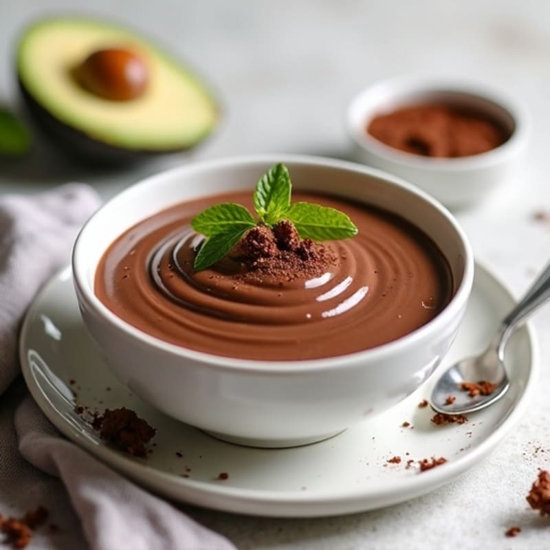 Silky Chocolate Protein Pudding with Greek Yogurt