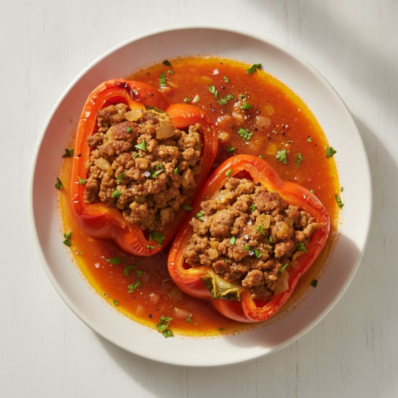 Turkey Stuffed Bell Peppers