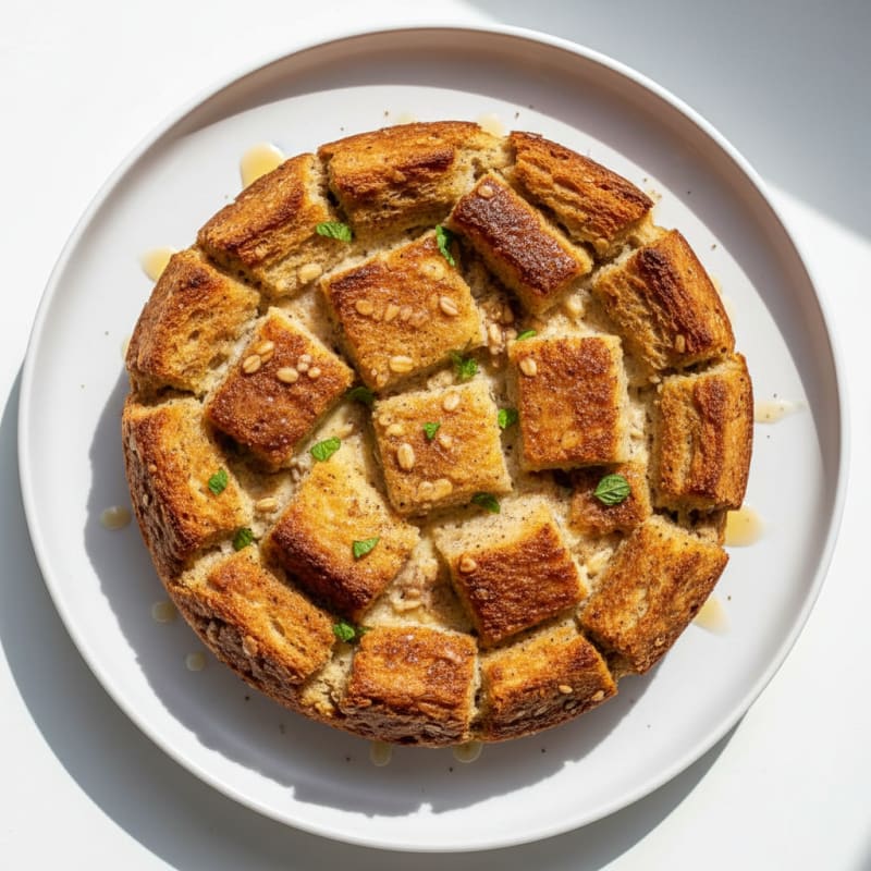 Greek Yogurt Protein Bread Pudding