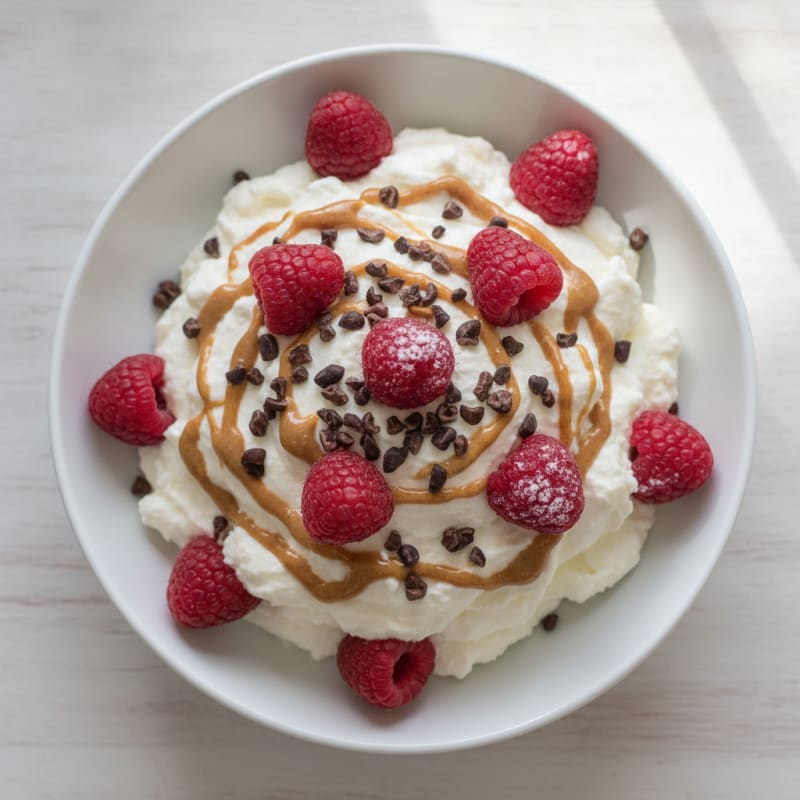 High-Protein Greek Yogurt Mousse with Collagen Peptides