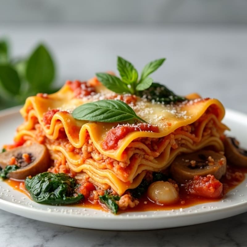 Protein-Packed Turkey Lasagna Skillet