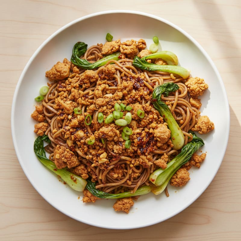 Sichuan Dan Dan Noodles with Chili Oil