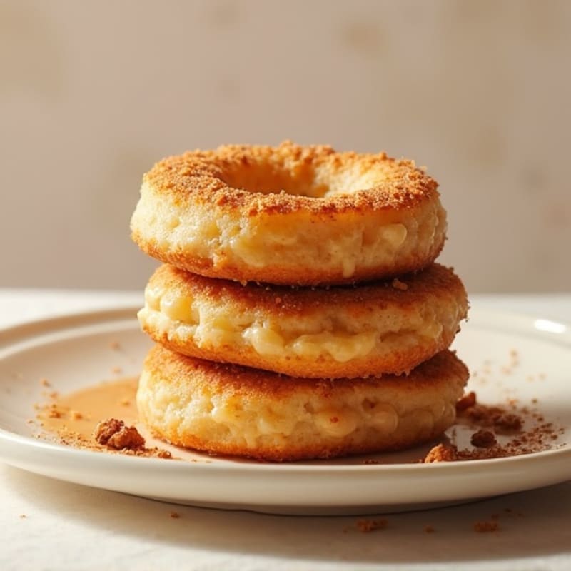 Baked Protein-Rich Maple Almond Breakfast Rings