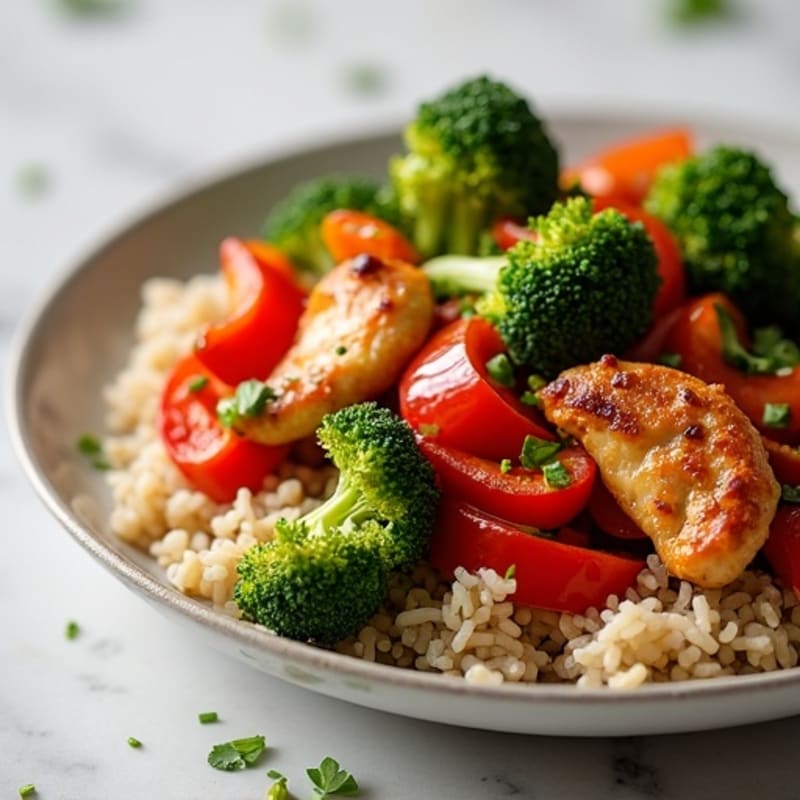 Crispy Chicken and Broccoli Stir-Fry
