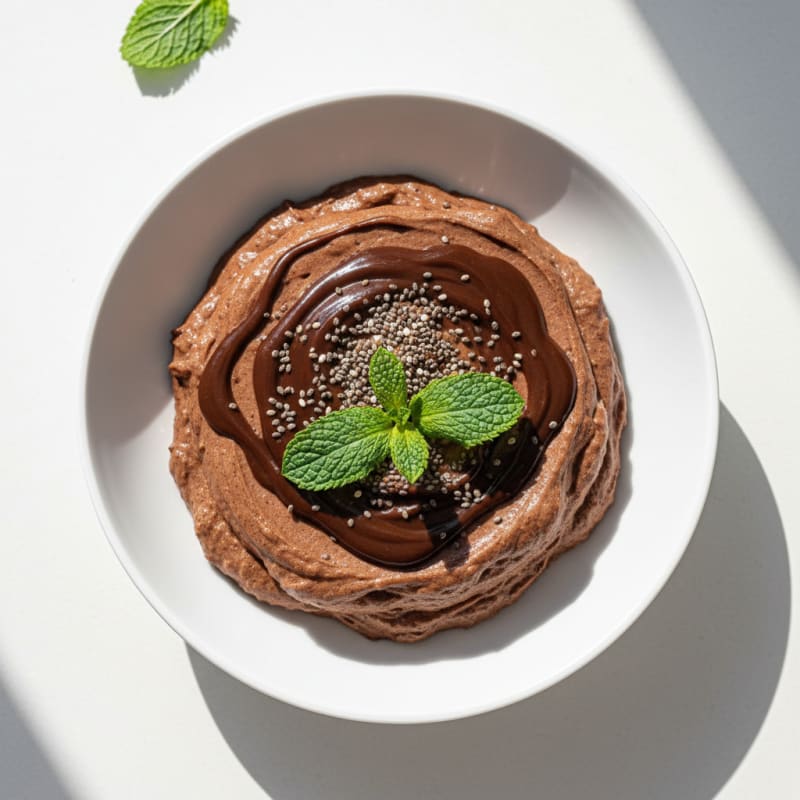 Silky Chocolate Protein Pudding